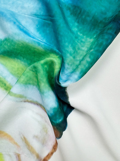 Boho-Chic Asymmetric Floral One-Shoulder Maxi Dress – Effortless Elegance for Every Occasion! WHITE / S WHITE / M WHITE / L WHITE / S-WHITE / M-WHITE / L-WHITE / XL-WHITE / 2XL-