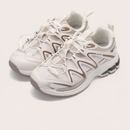 Elastic Lock Laces Mesh Breathable Athletic Beige / 38(US7) Beige / 39(US8) Beige / 40(US9) Beige / 38(US7)-Beige / 39(US8)-Beige / 40(US9)-Black / 35(US4)-Black / 36(US5)-Gray / 35(US4)-Black / 37(US6)-Black / 38(US7)-Black / 39(US8)-Black / 40(US9)-Gray / 36(US5)-Gray / 37(US6)-Gray / 38(US7)-Gray / 39(US8)-Gray / 40(US9)-Beige / 35(US4)-Beige / 36(US5)-Beige / 37(US6)-