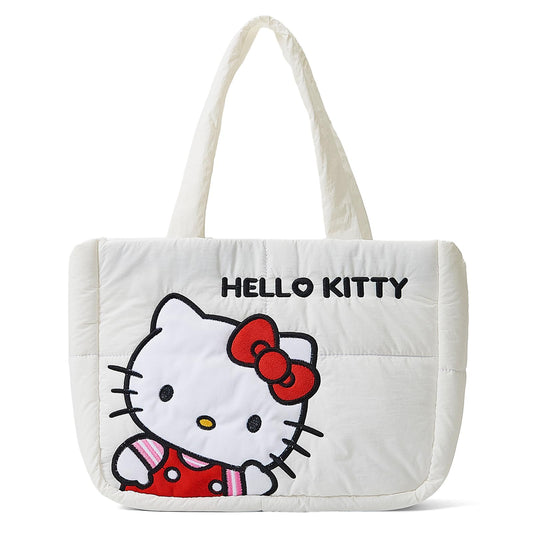 Puffer Tote Bag for Women, Cartoon Quilted Handbag, Lightweight puffy Shoulder Bags Purse, for Work Travel Gym Shop