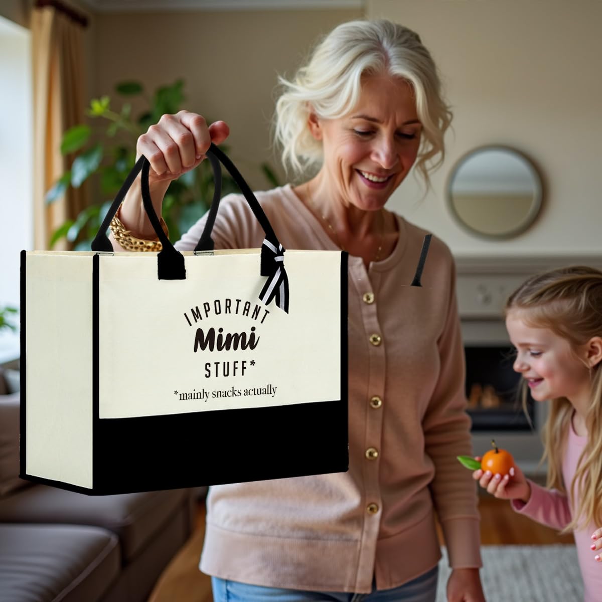 FORBIDDEN PAPER Gifts Tote Bag Important Stuff Tote Gift Gifts Birthday for Shopping Bag Grocery Bag Utility Tote