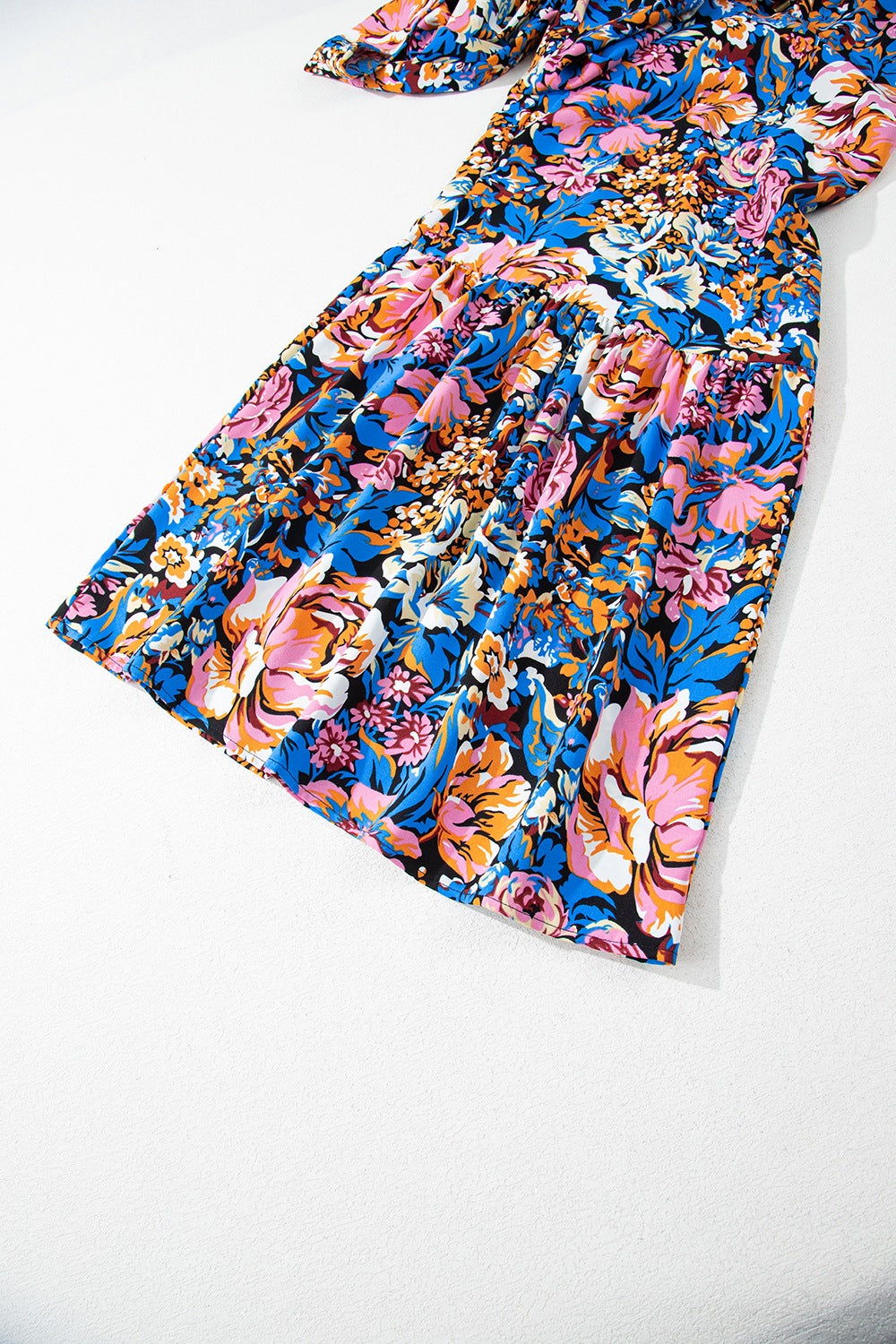 Floral Smocked Spaghetti Straps Wide Leg Jumpsuit Floral / M Floral / L Floral / XL Floral / M-Floral / L-Floral / XL-Floral / S-