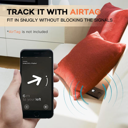 RUNBOX Wallet for Men Slim Rfid Leather 2 ID Window With Gift Box