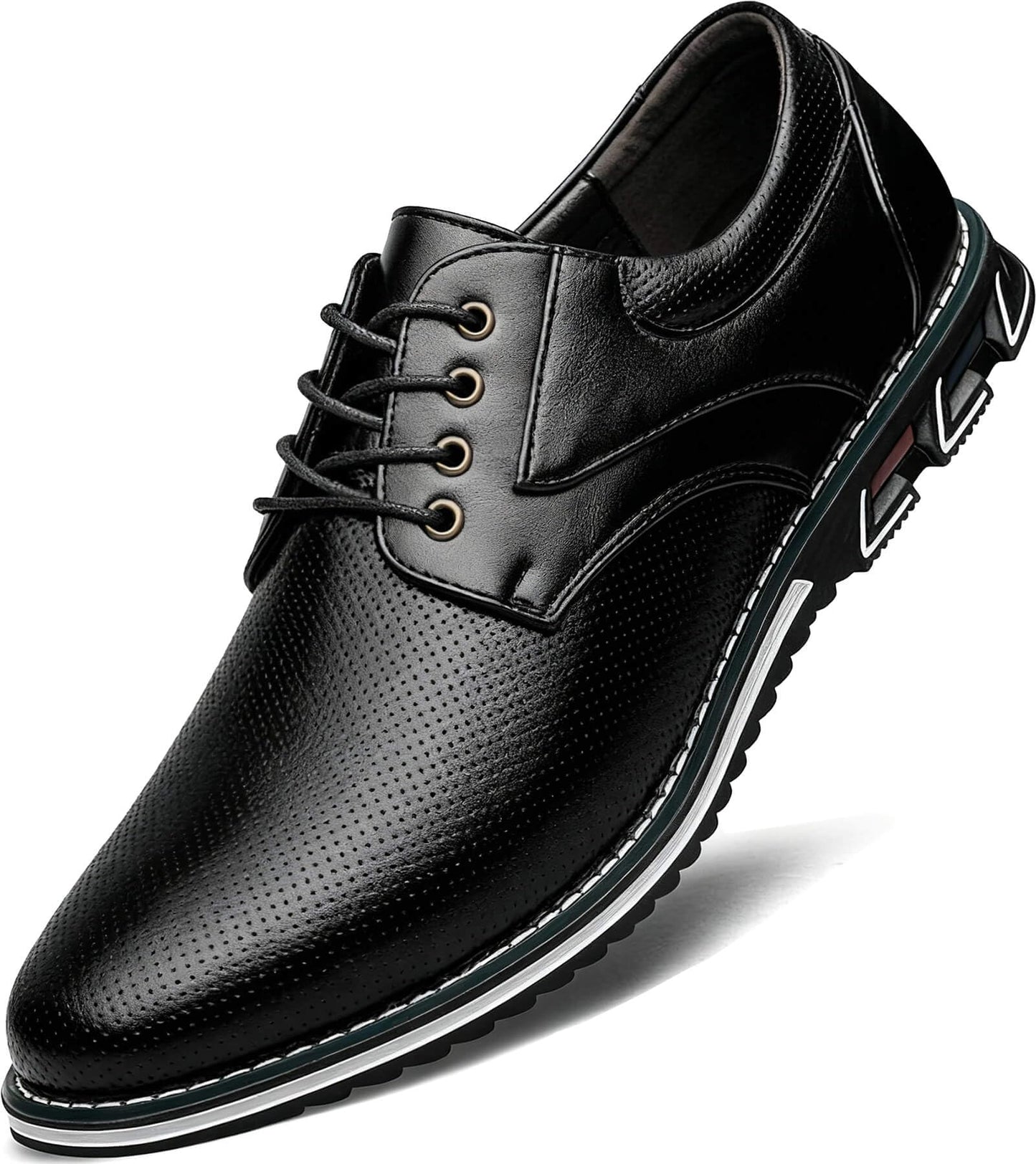 Men's Casual Dress Shoes Comfort, Fashion Dress Sneakers Men, Superior Soft Leather Mens Oxford Business Casual Shoe