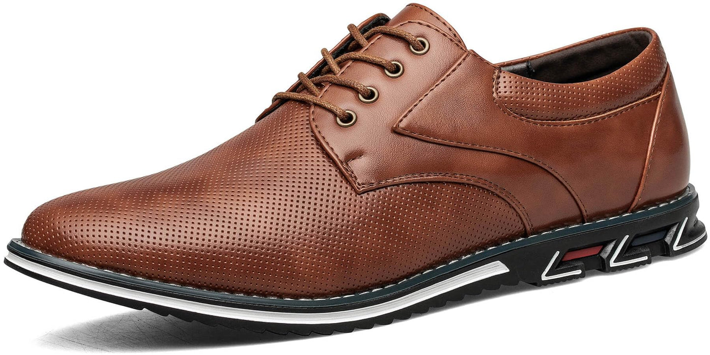 Men's Casual Dress Shoes Comfort, Fashion Dress Sneakers Men, Superior Soft Leather Mens Oxford Business Casual Shoe