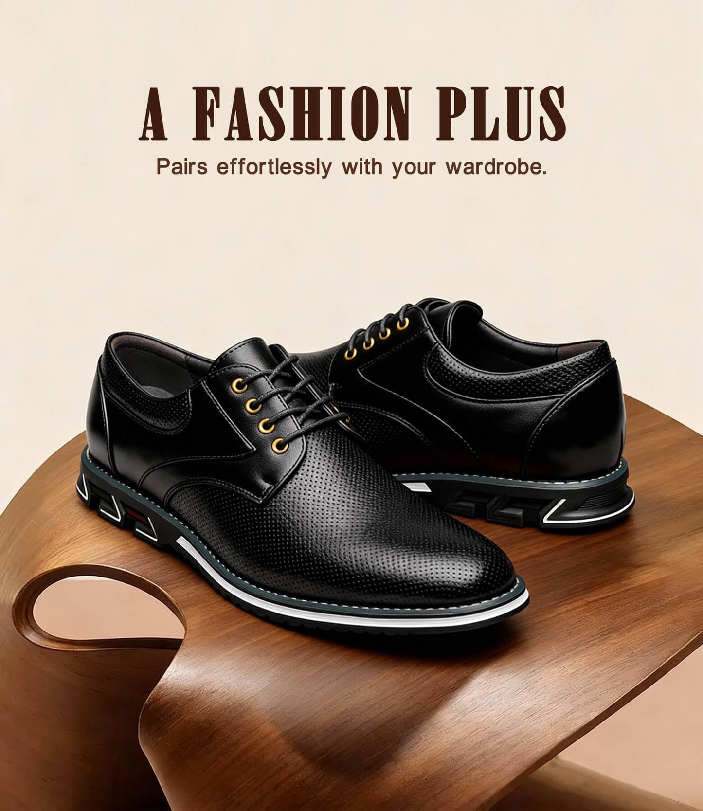 Men's Casual Dress Shoes Comfort, Fashion Dress Sneakers Men, Superior Soft Leather Mens Oxford Business Casual Shoe