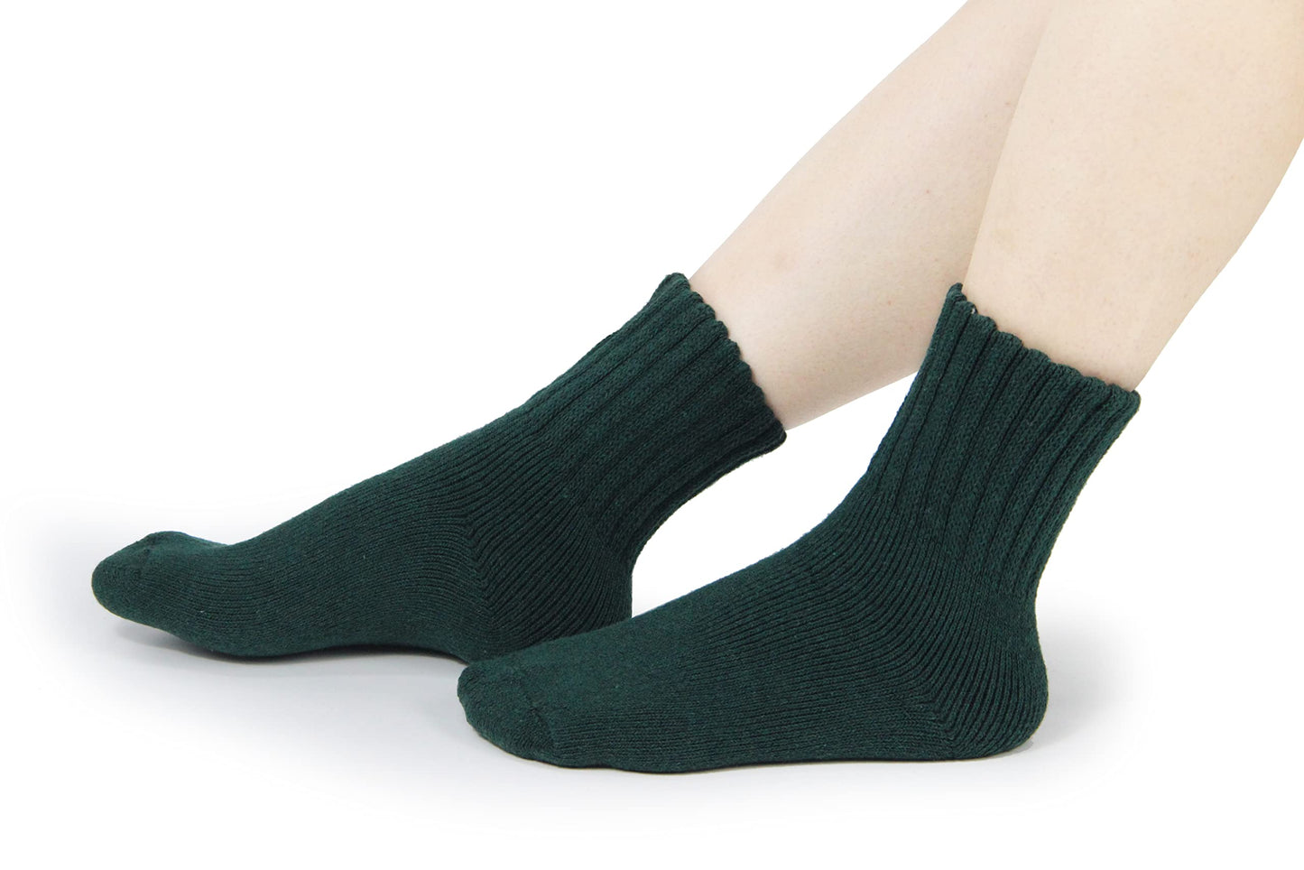 BomKinta Boot Socks for Women Winter Solid Thick Warm Socks Cozy Crew Socks Christmas Gift