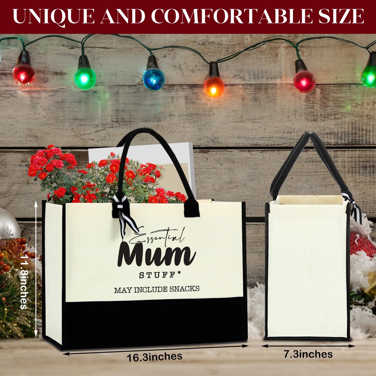 FORBIDDEN PAPER Gifts Tote Bag Important Stuff Tote Gift Gifts Birthday for Shopping Bag Grocery Bag Utility Tote