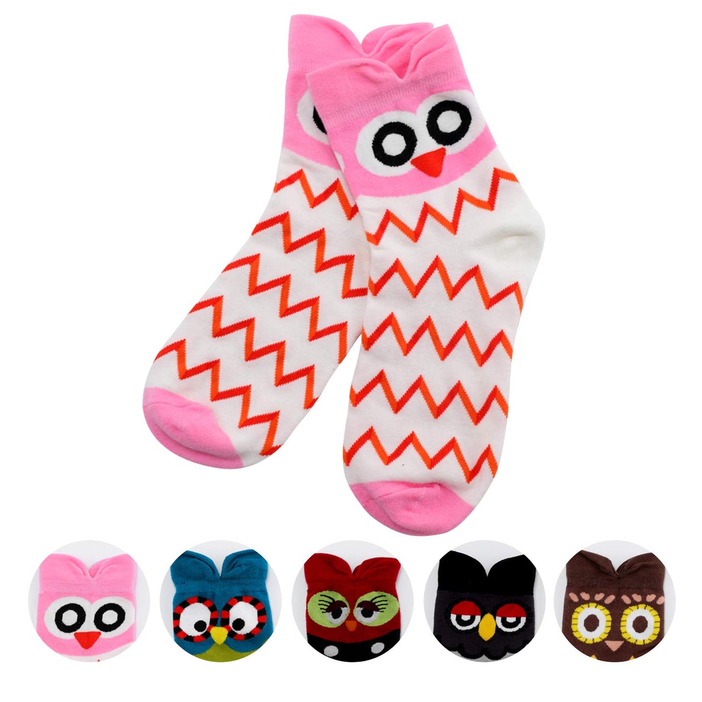Jeasona Women's Cat Socks Cat Gifts Cute Animal Socks Dog Owl Gifts for Women