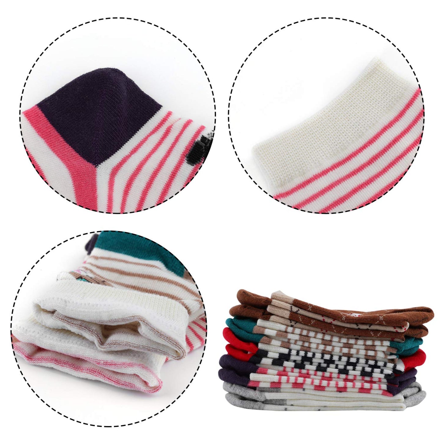 Jeasona Women's Cat Socks Cat Gifts Cute Animal Socks Dog Owl Gifts for Women