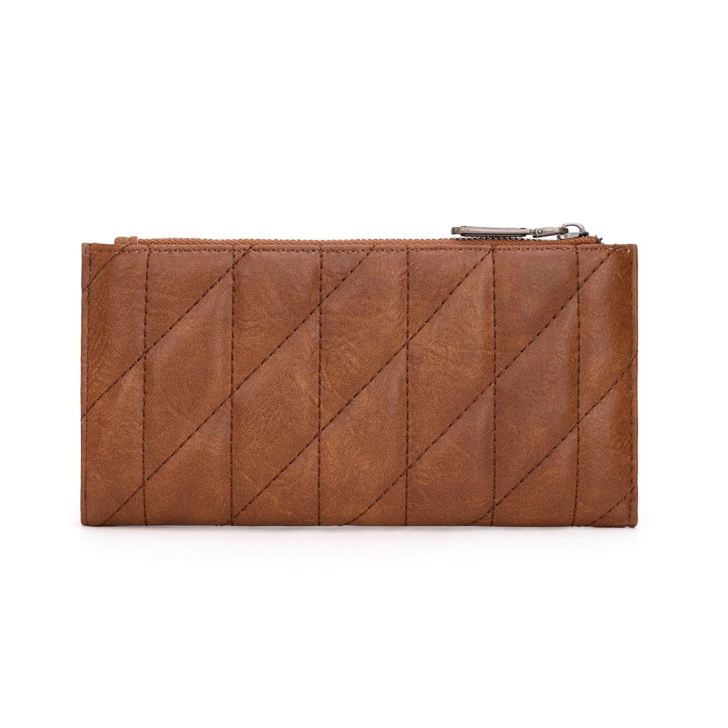 Wrangler Cow Print Wallets Womens Bifold Credit Card Wallet Women's Wallets, Card Cases & Money Organizers Brown Wallet for Women Ladies Female Cash Wallett with Smooth Zipper