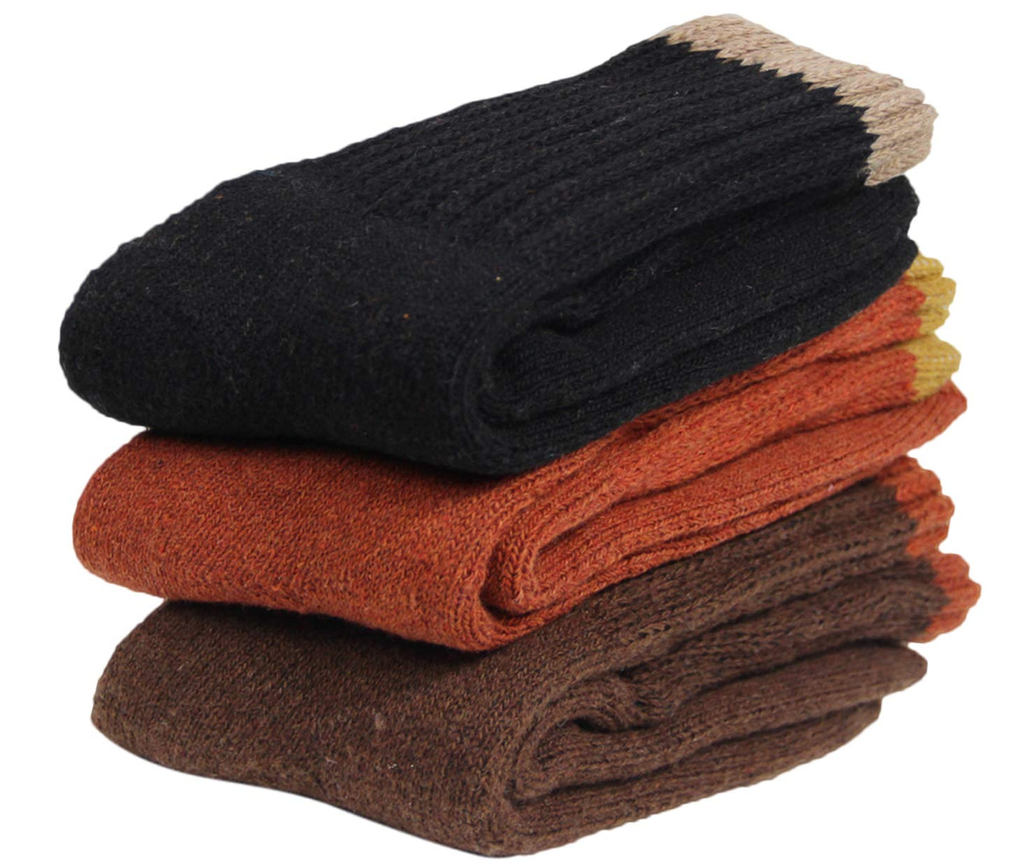 BomKinta Boot Socks for Women Winter Solid Thick Warm Socks Cozy Crew Socks Christmas Gift