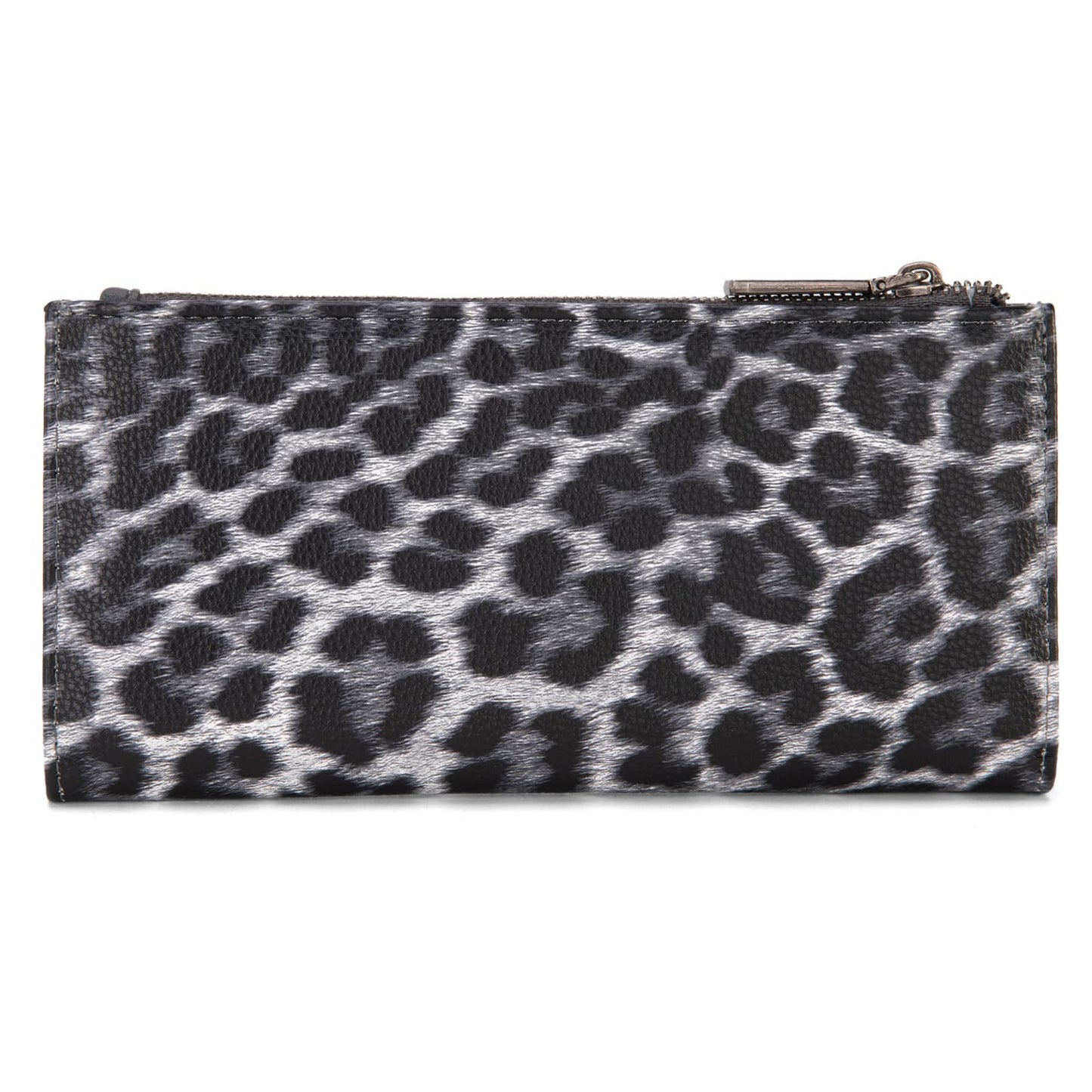 Wrangler Cow Print Wallets Womens Bifold Credit Card Wallet Women's Wallets, Card Cases & Money Organizers Brown Wallet for Women Ladies Female Cash Wallett with Smooth Zipper