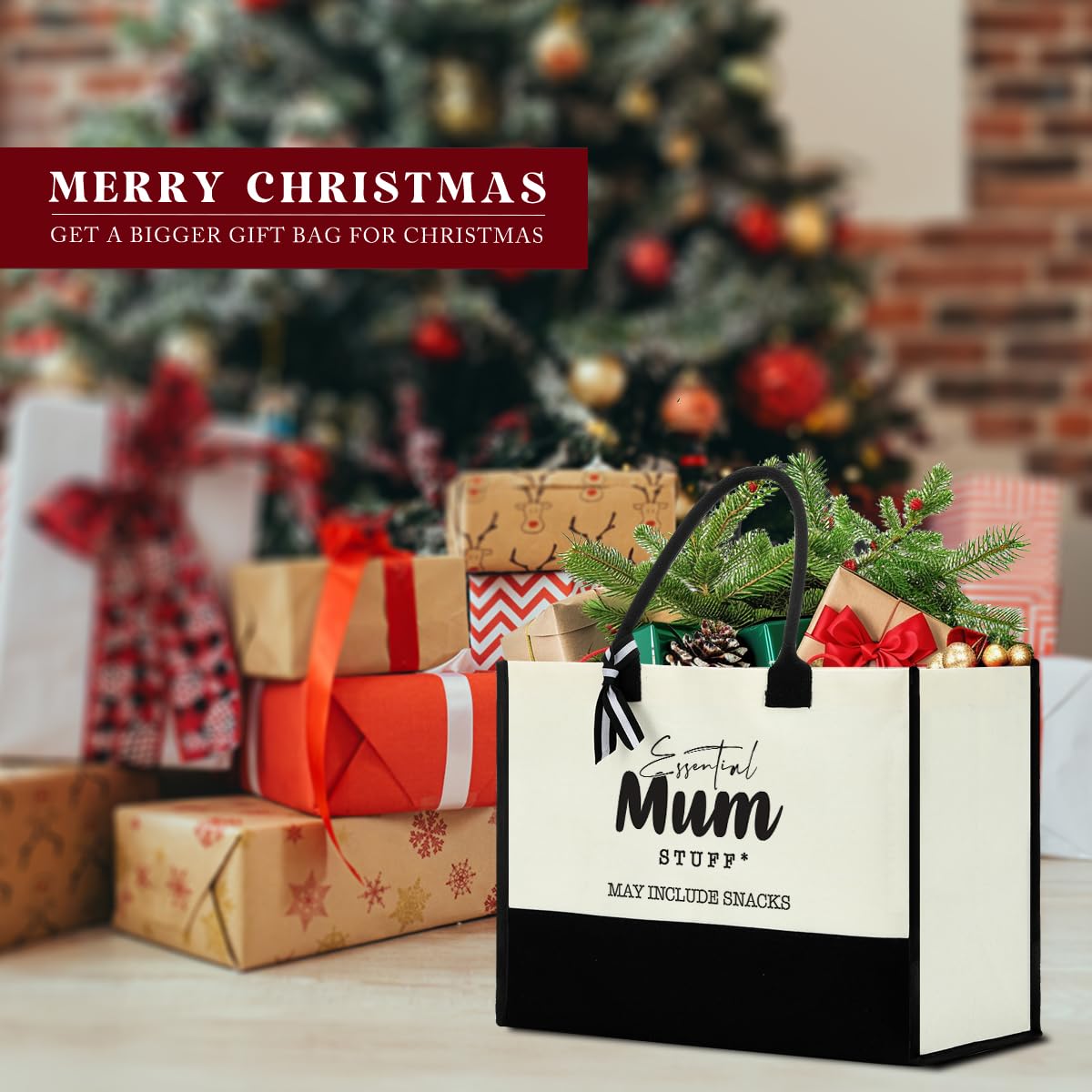 FORBIDDEN PAPER Gifts Tote Bag Important Stuff Tote Gift Gifts Birthday for Shopping Bag Grocery Bag Utility Tote