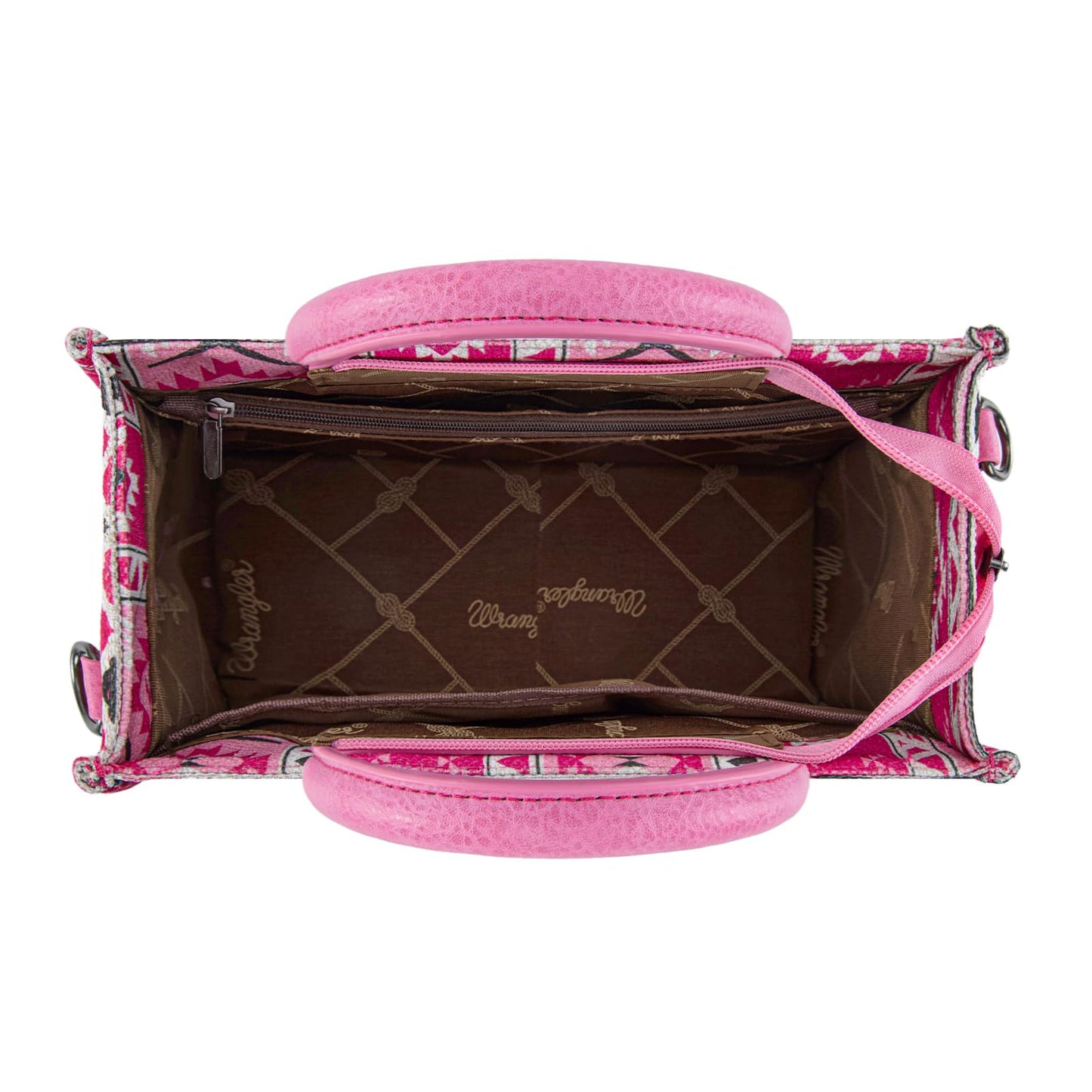 Wrangler Aztec Tote Bag for Women Boho Shoulder Purses and Handbags