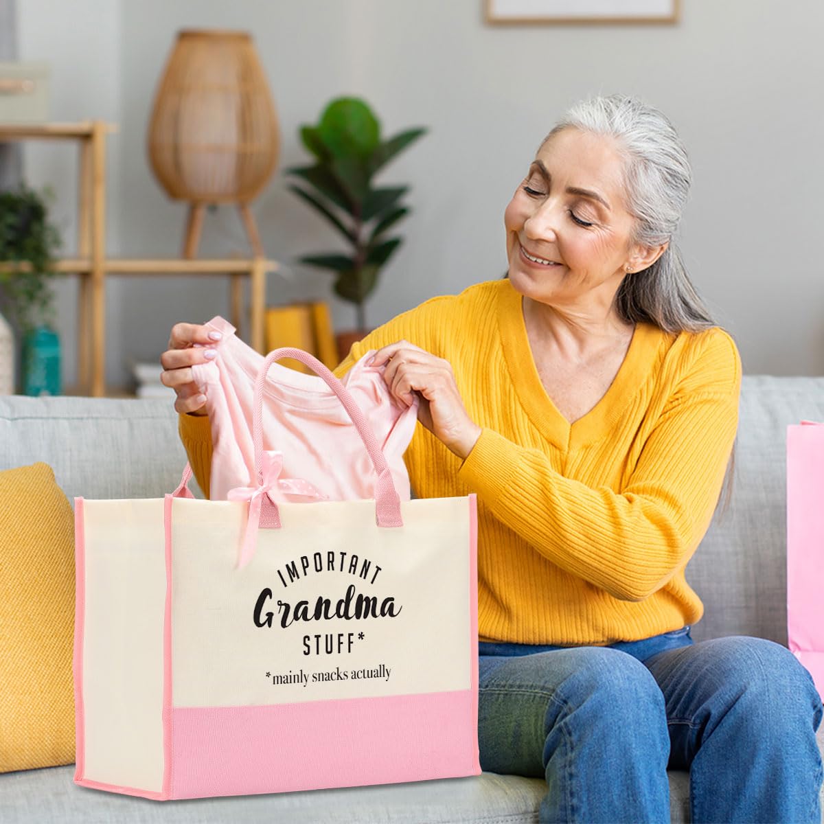 FORBIDDEN PAPER Gifts Tote Bag Important Stuff Tote Gift Gifts Birthday for Shopping Bag Grocery Bag Utility Tote