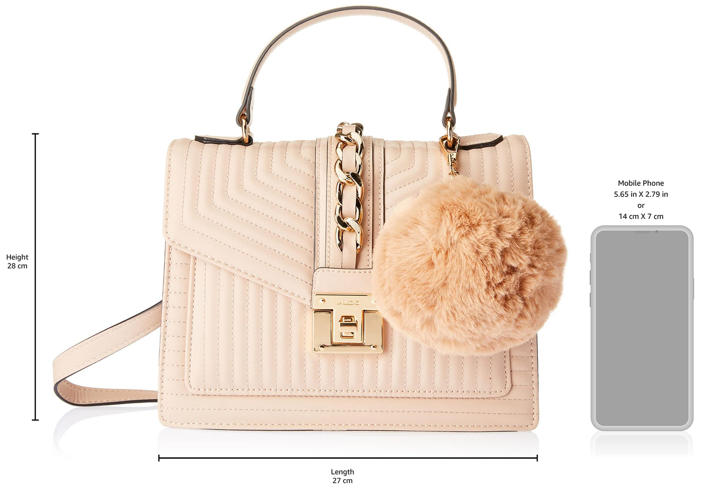 ALDO Women's Regular Jerilini Top Handle Bag