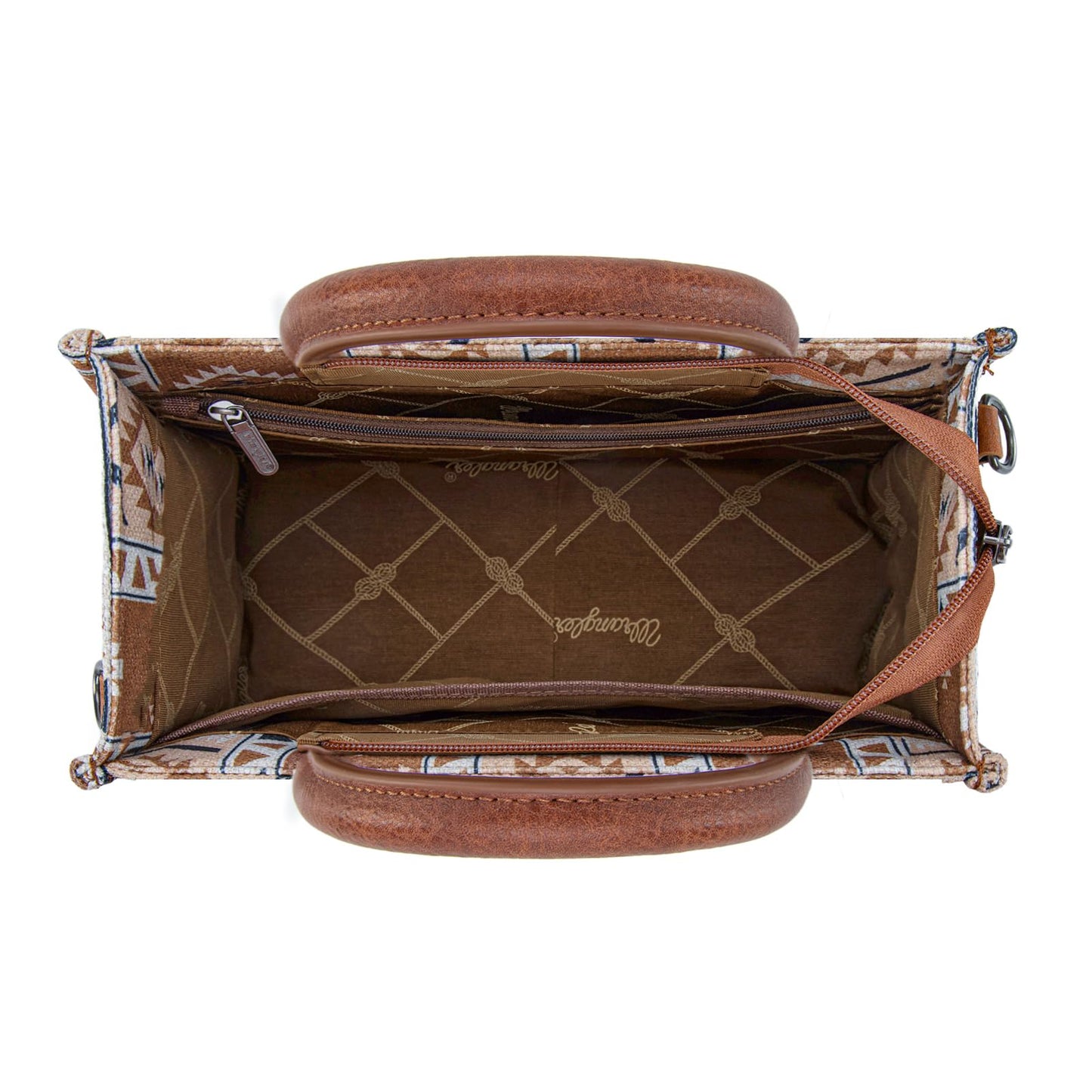 Wrangler Aztec Tote Bag for Women Boho Shoulder Purses and Handbags