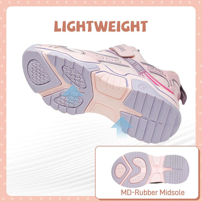 TARANIS Toddler Shoes Girls Boys Athletic Sneaker Kids Barefoot Slip on Tennis Shoes