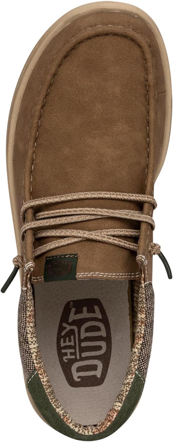 HEYDUDE Men's Paul | Men’s Shoes | Men's Lace Up Loafers | Comfortable & Light-Weight