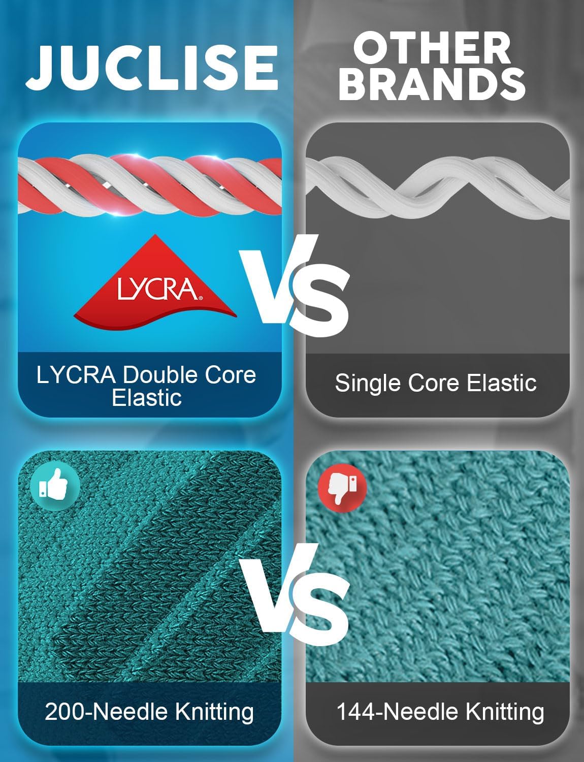 Womens Coolmax Bamboo Viscose Compression Running Crew Socks, Moisture-Wicking Anti-Blister Hiking&Gym Athletic