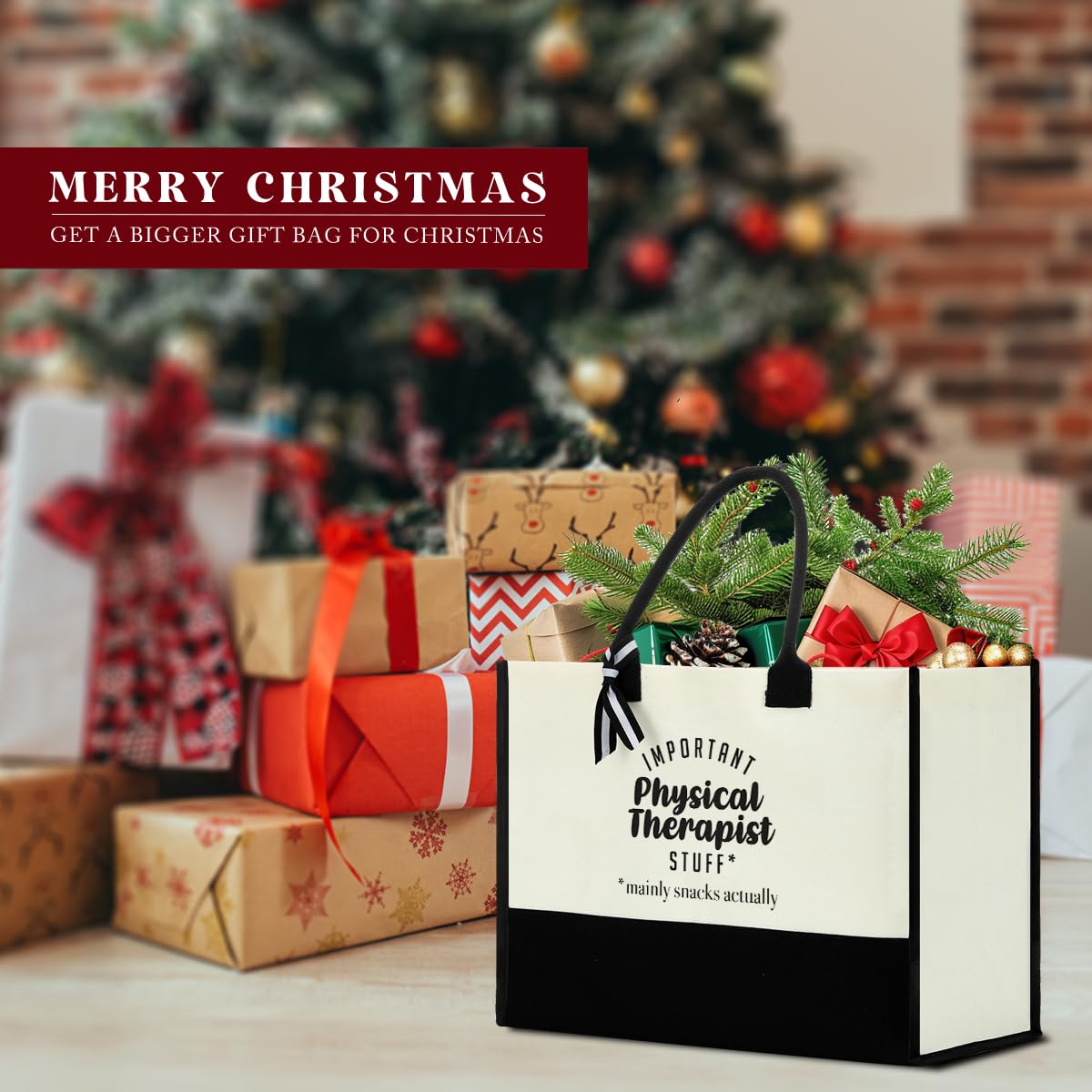 FORBIDDEN PAPER Gifts Tote Bag Important Stuff Tote Gift Gifts Birthday for Shopping Bag Grocery Bag Utility Tote