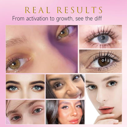 Eyelash Growth Serum - Natural Lash Enhancer with 15 Botanical Extracts - Advanced Lash Formula for Longer, Thicker, Fuller Looking Lashes - Oil-Free, Hypoallergenic & Gentle - 3ml