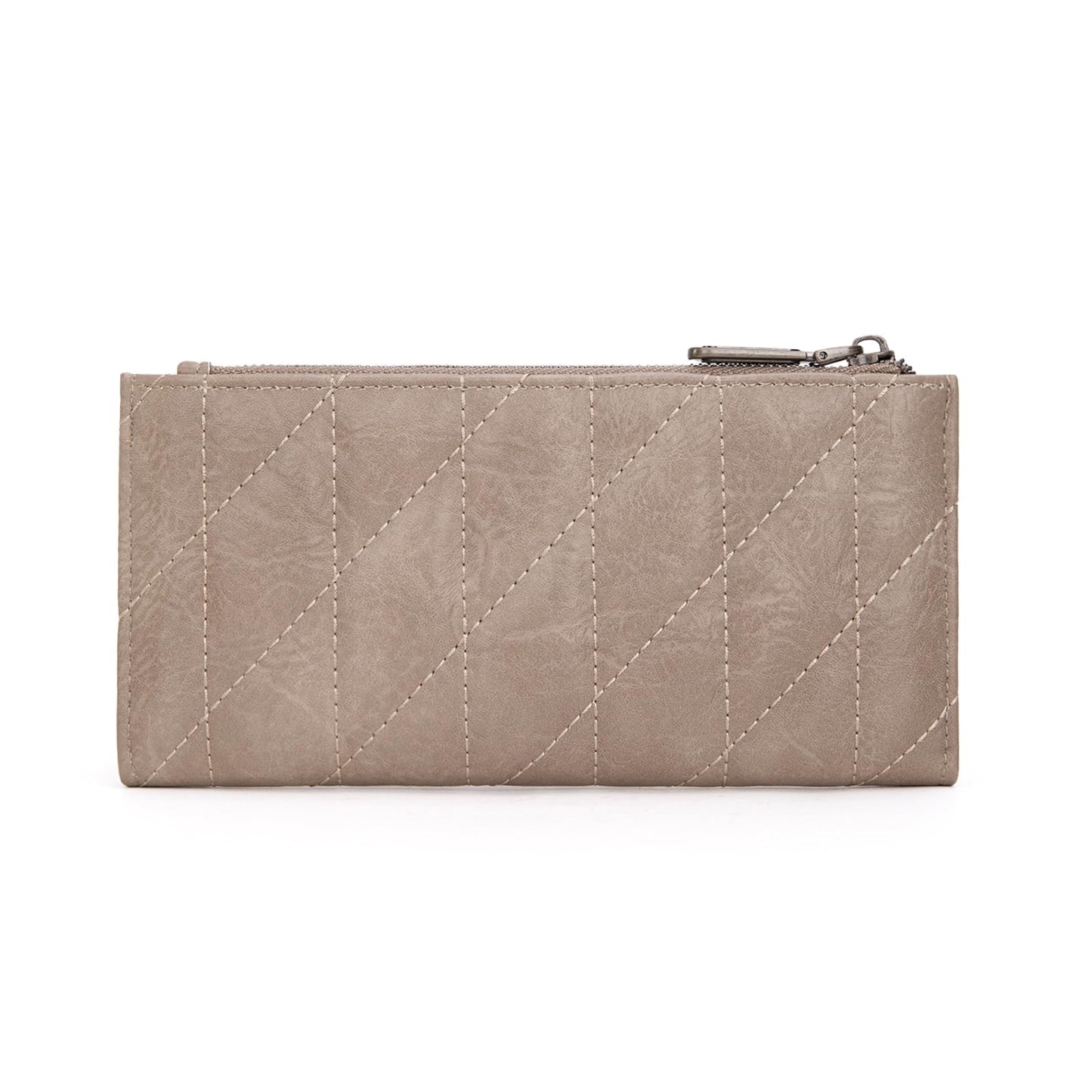 Wrangler Cow Print Wallets Womens Bifold Credit Card Wallet Women's Wallets, Card Cases & Money Organizers Brown Wallet for Women Ladies Female Cash Wallett with Smooth Zipper