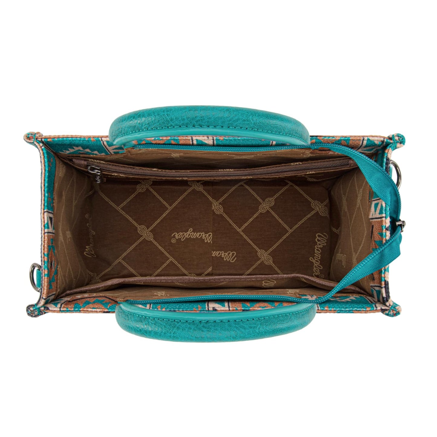 Wrangler Aztec Tote Bag for Women Boho Shoulder Purses and Handbags