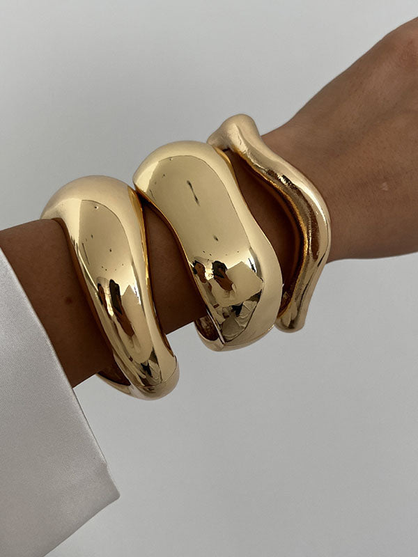 Modern Elegance: Geometric Bracelet Accessories A / GOLD / One_size A / SILVER / One_size B / GOLD / One_size A / GOLD / One_size-A / SILVER / One_size-B / GOLD / One_size-B / SILVER / One_size-C / GOLD / One_size-C / SILVER / One_size-