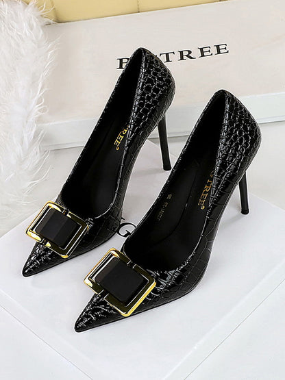 Chic Geometric Pointed-Toe Split Joint Pumps for Modern Elegance BLACK / US 6 | EU 36 2/3 | UK 4 | CN 36 BLACK / US 6.5-7 | EU 37 1/3 | UK 4.5 | CN 37 BLACK / US 7.5 | EU 38 | UK 5| CN 38 BLACK / US 6 | EU 36 2/3 | UK 4 | CN 36-BLACK / US 6.5-7 | EU 37 1/3 | UK 4.5 | CN 37-BLACK / US 7.5 | EU 38 | UK 5| CN 38-BLACK / US 8 | EU 38 2/3 | UK 5.5 | CN 39-