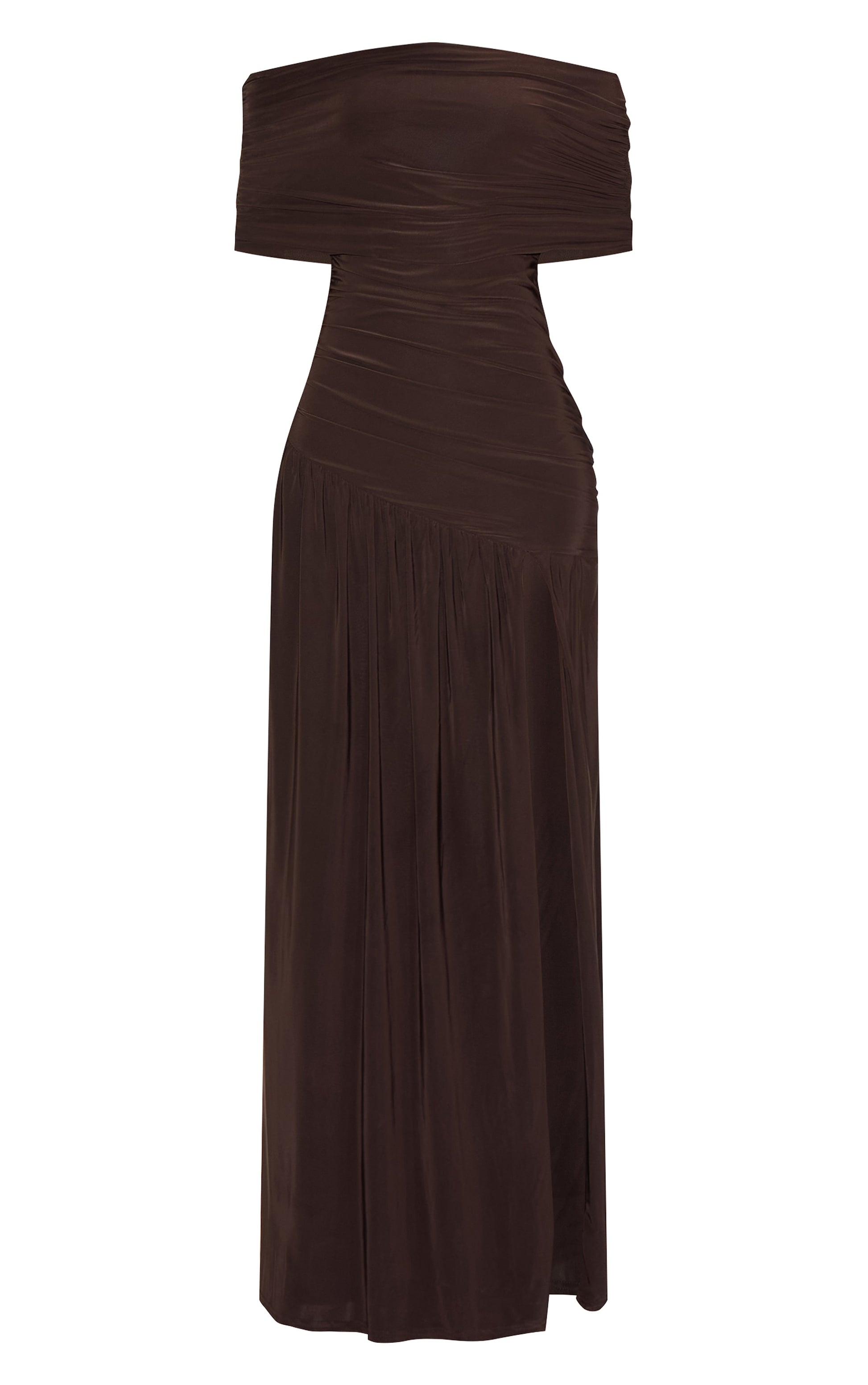 https://cdn-img.prettylittlething.com/7/f/a/0/7fa0ca9e793f7fae0de7ccaf30749d38c08ce358_CNM8672_5_chocolate_brown_double_layer_slinky_bardot_one_shoulder_ruched_maxi_dress.jpg