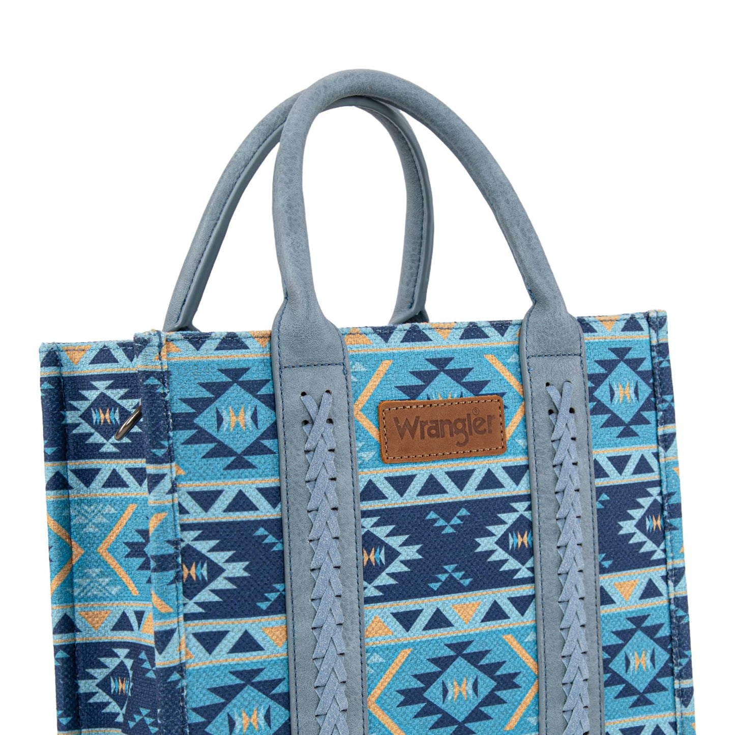 Wrangler Aztec Tote Bag for Women Boho Shoulder Purses and Handbags