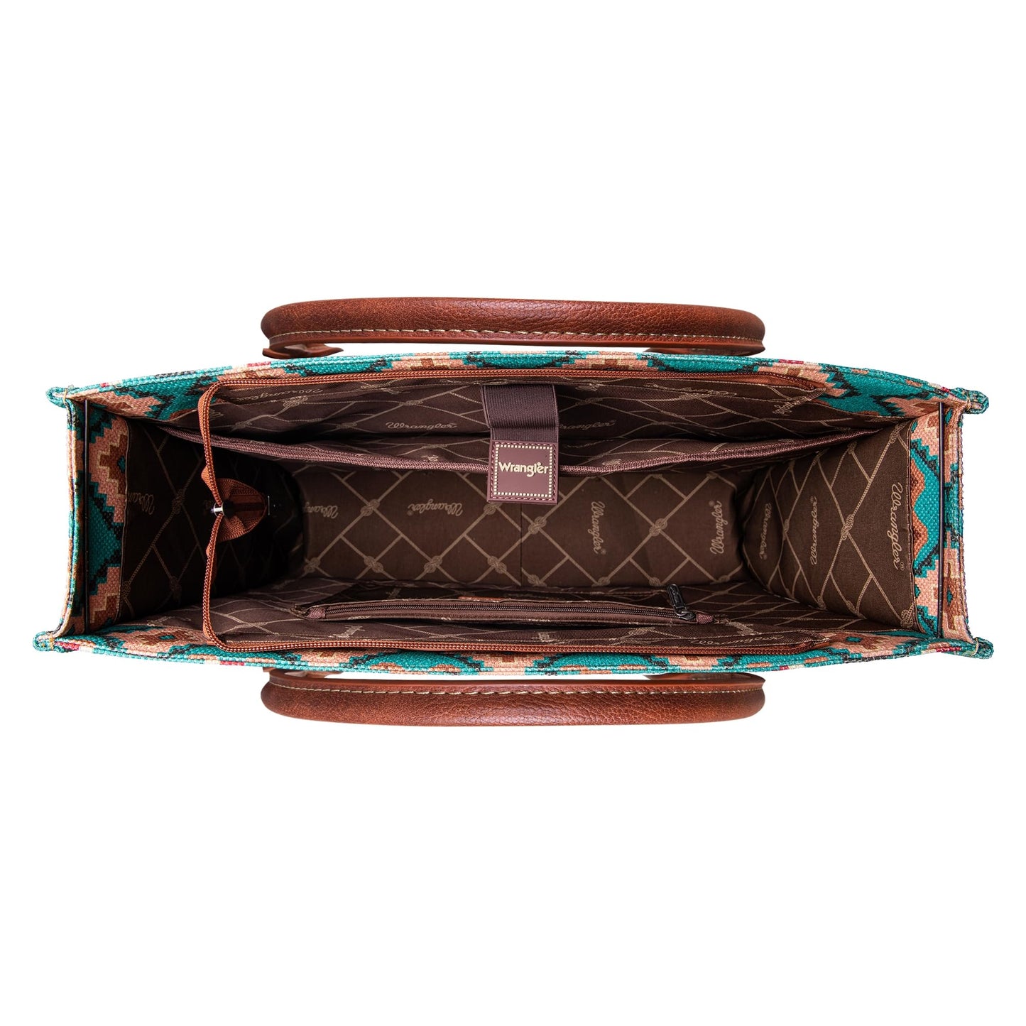 Wrangler Aztec Tote Bag for Women Boho Shoulder Purses and Handbags