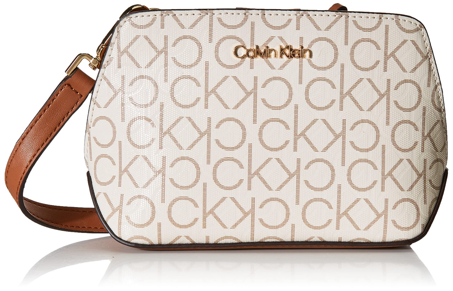 Calvin Klein womens Lucy Triple Compartment Crossbody