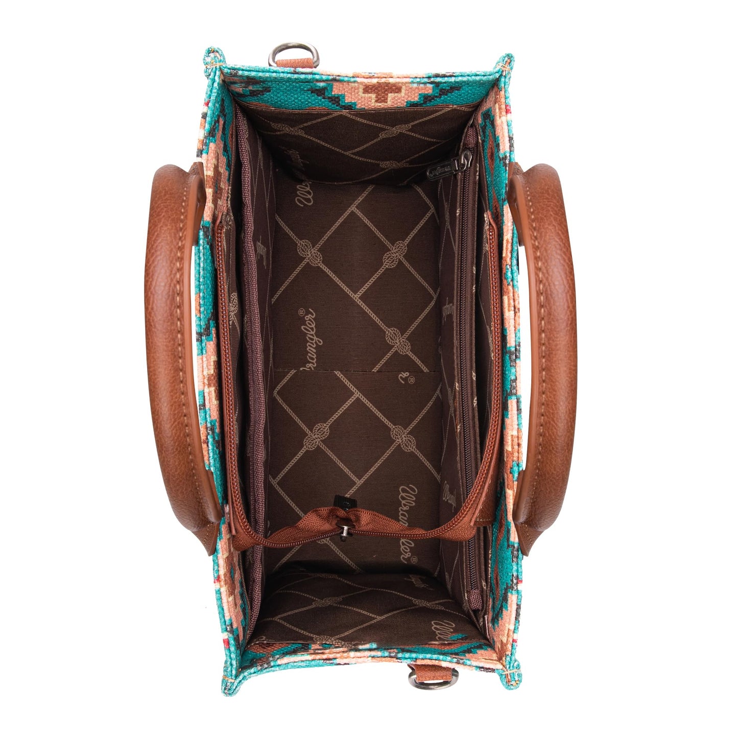 Wrangler Aztec Tote Bag for Women Boho Shoulder Purses and Handbags