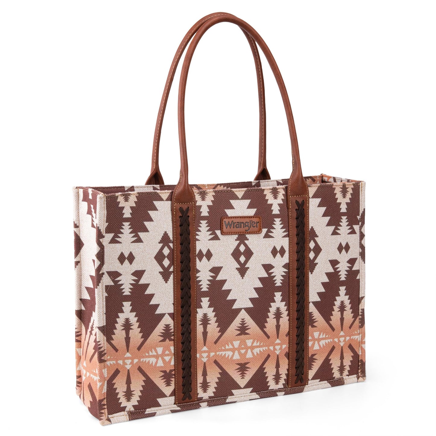 Wrangler Aztec Tote Bag for Women Boho Shoulder Purses and Handbags
