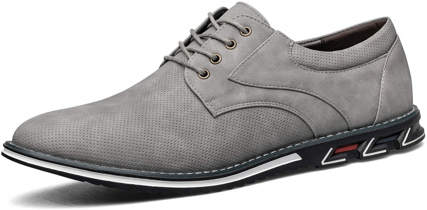 Men's Casual Dress Shoes Comfort, Fashion Dress Sneakers Men, Superior Soft Leather Mens Oxford Business Casual Shoe