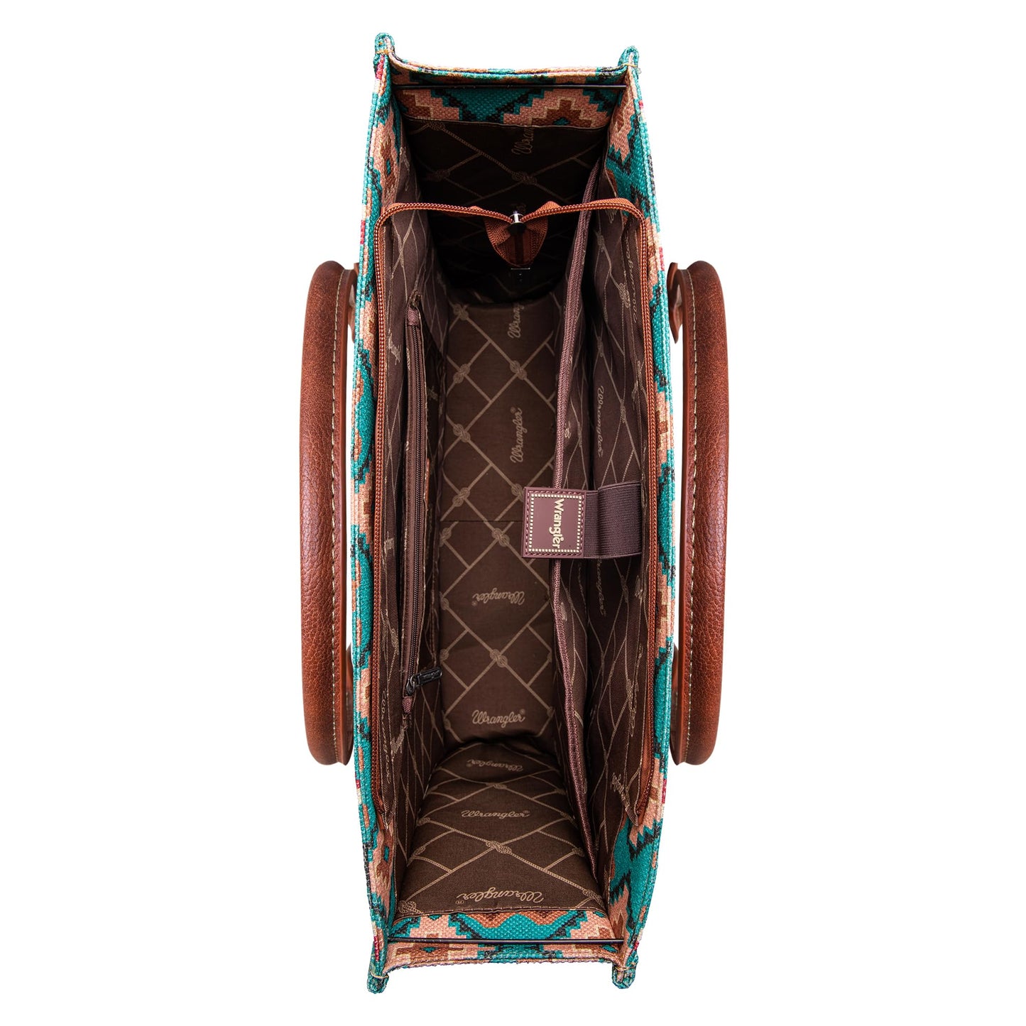 Wrangler Aztec Tote Bag for Women Boho Shoulder Purses and Handbags