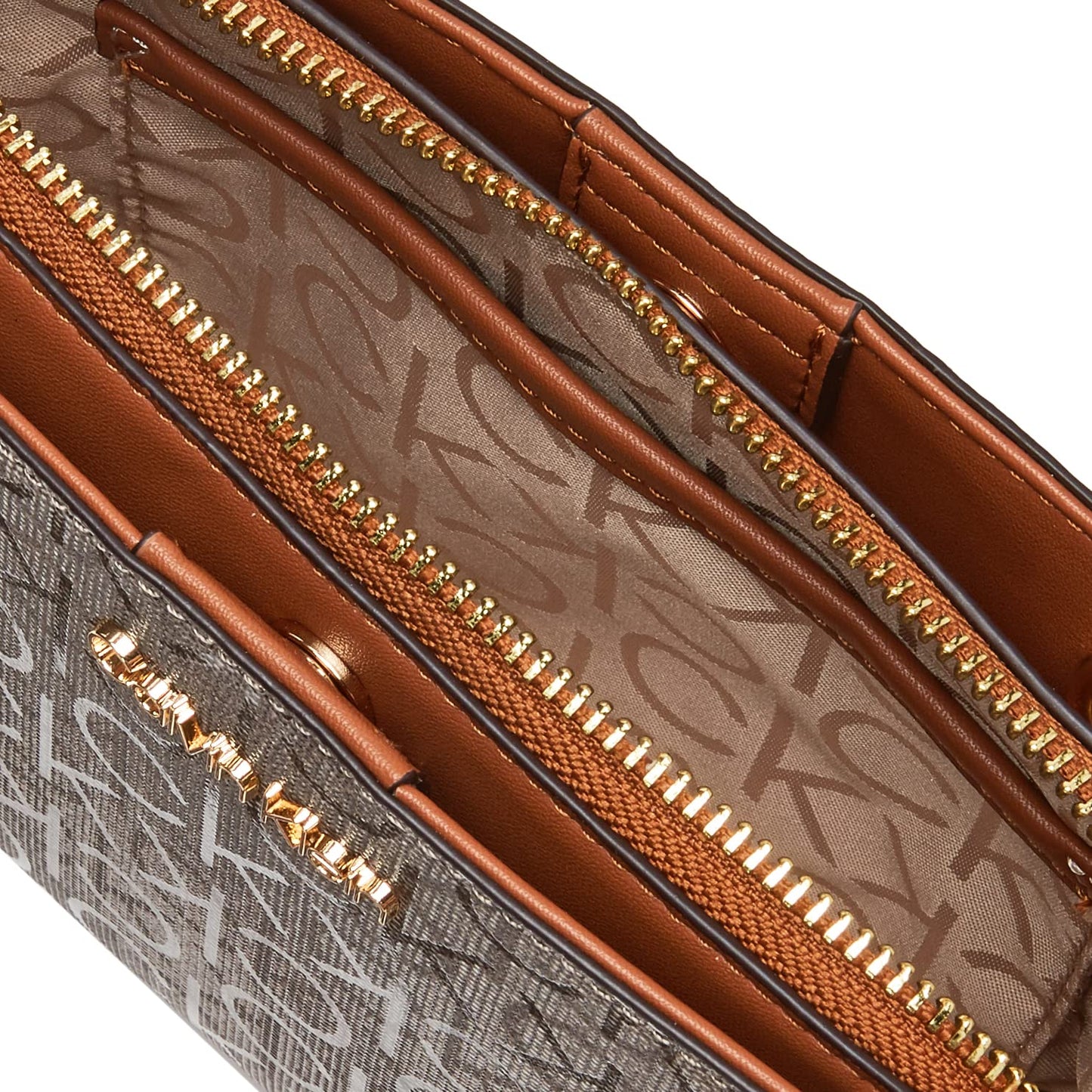 Calvin Klein womens Lucy Triple Compartment Crossbody