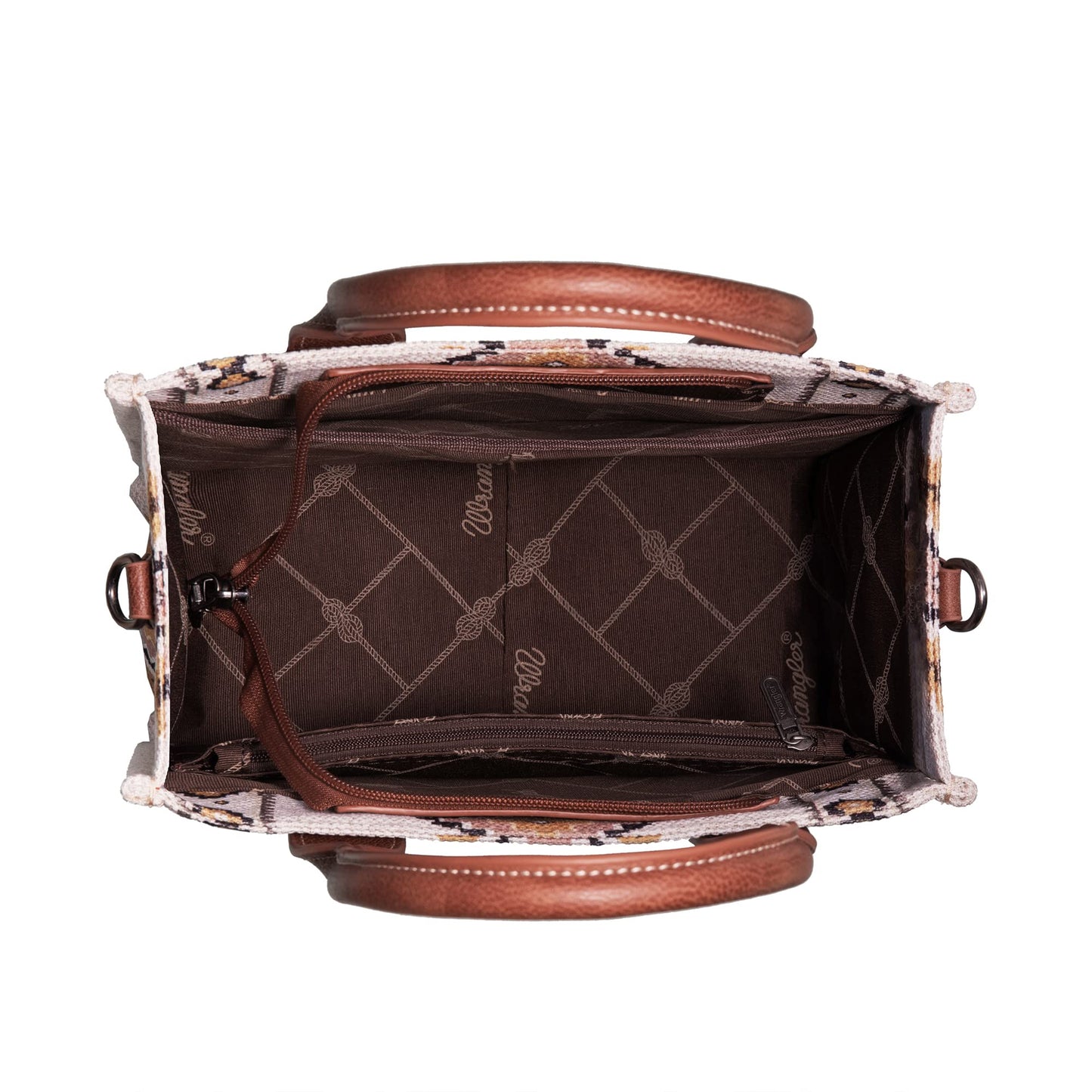 Wrangler Aztec Tote Bag for Women Boho Shoulder Purses and Handbags