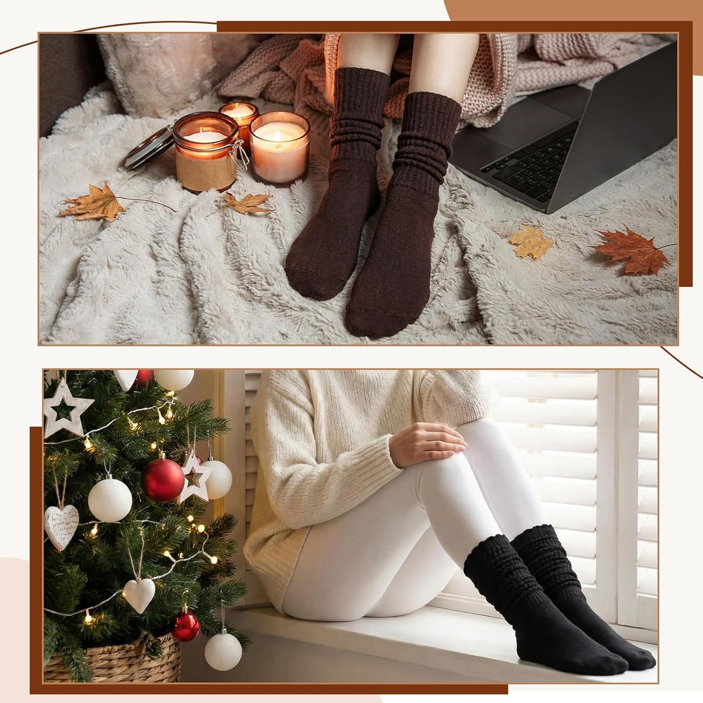 Jspupifip Slouch Socks for Women, Neon Sock 80s Breathable Stacked Scrunchy Socks Extra Long Knit Knee High Scrunch Sock