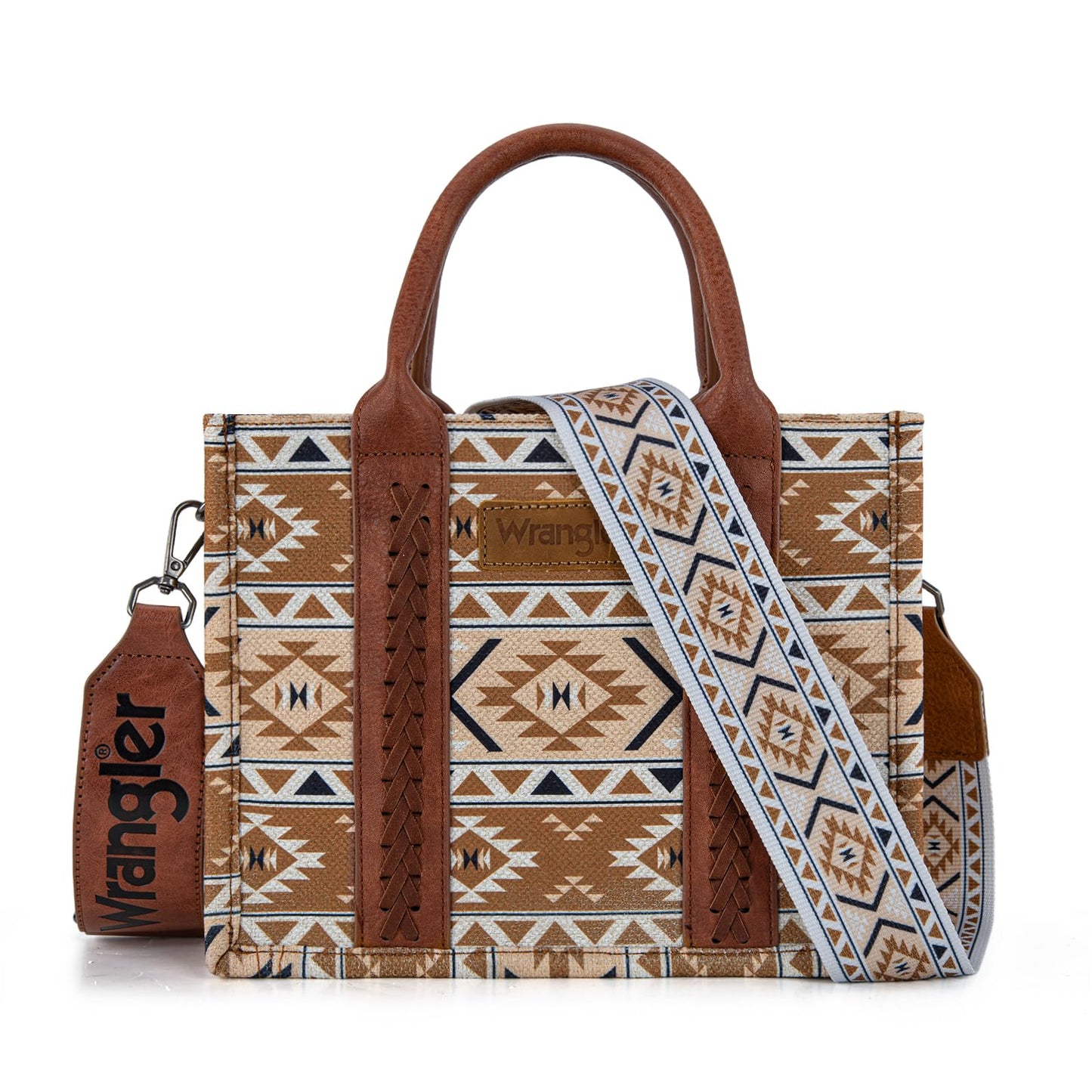 Wrangler Aztec Tote Bag for Women Boho Shoulder Purses and Handbags
