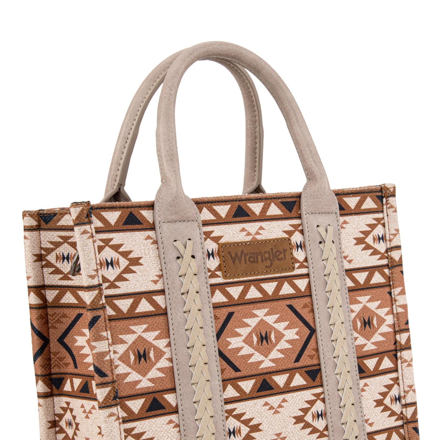 Wrangler Aztec Tote Bag for Women Boho Shoulder Purses and Handbags