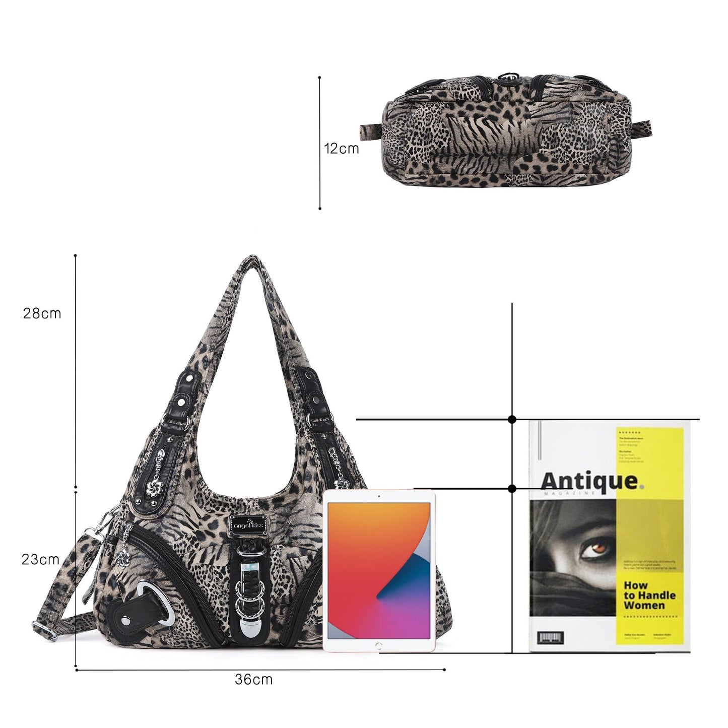 Angelkiss Hobo Purses and handbags for Women Satchel Handbag Women Purses Large Daily Shoulder Bags