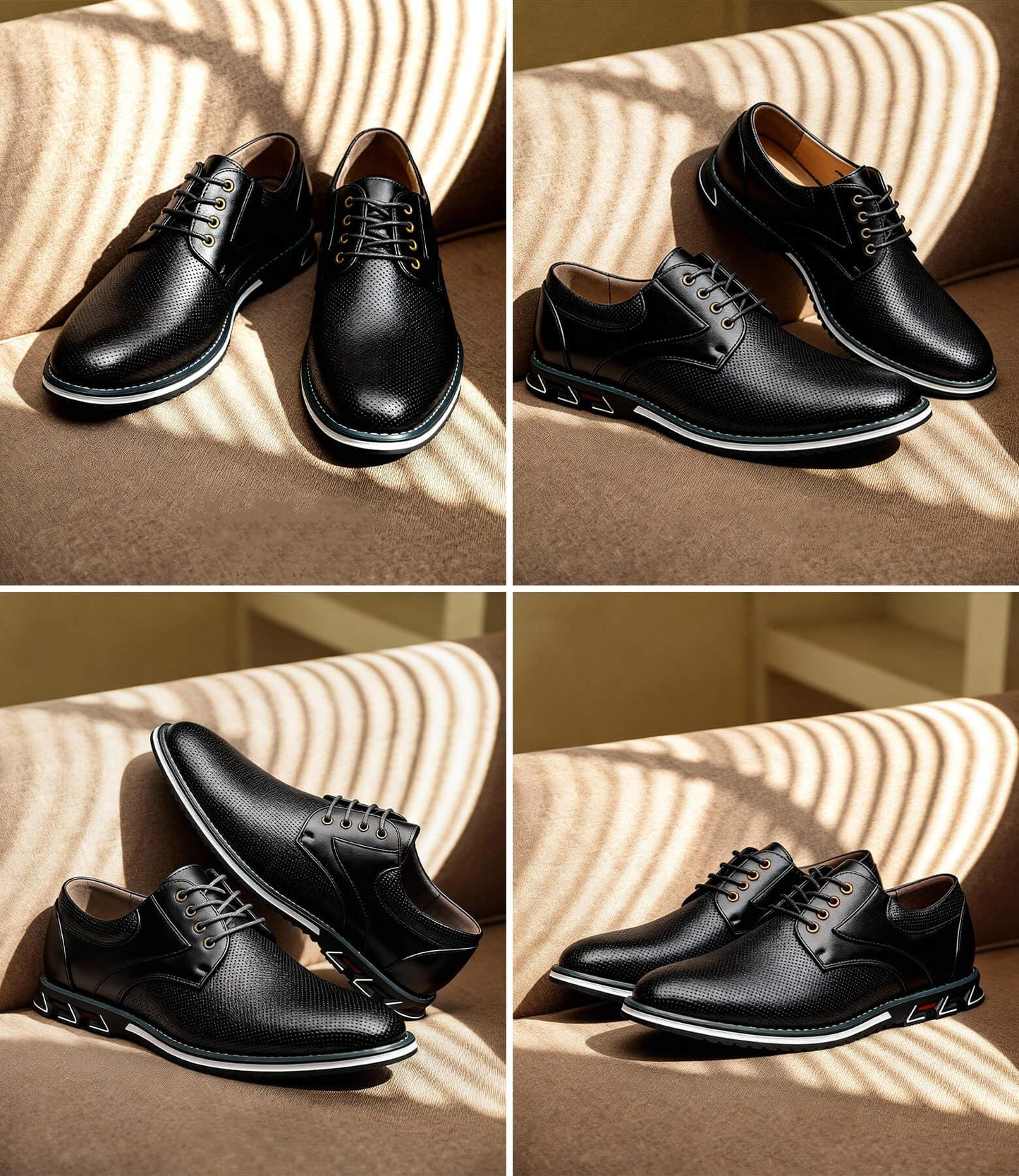 Men's Casual Dress Shoes Comfort, Fashion Dress Sneakers Men, Superior Soft Leather Mens Oxford Business Casual Shoe