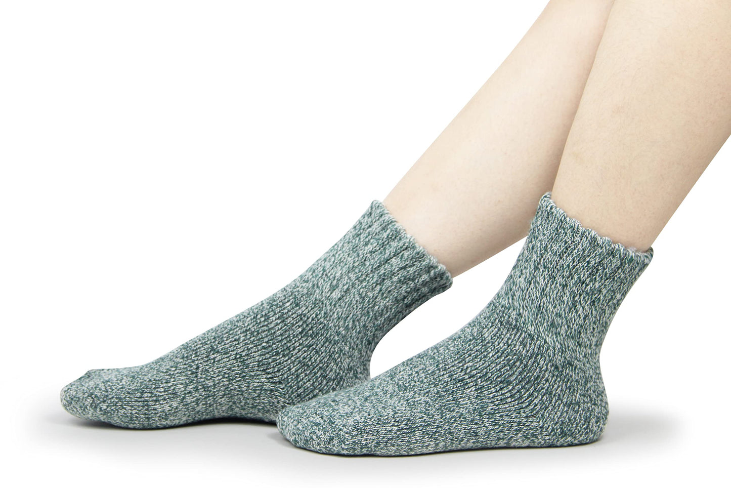 BomKinta Boot Socks for Women Winter Solid Thick Warm Socks Cozy Crew Socks Christmas Gift