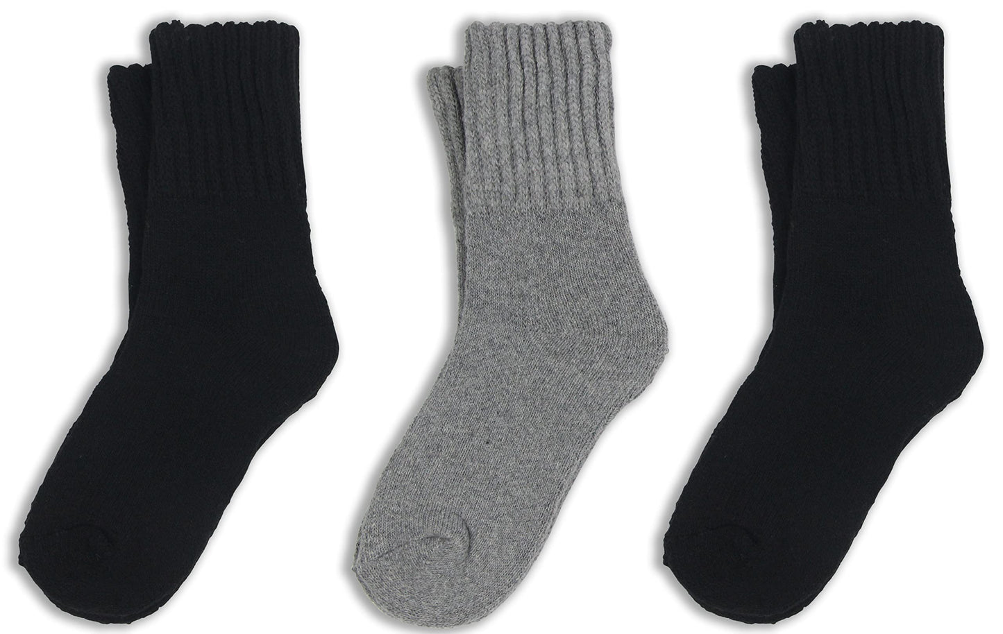 BomKinta Boot Socks for Women Winter Solid Thick Warm Socks Cozy Crew Socks Christmas Gift