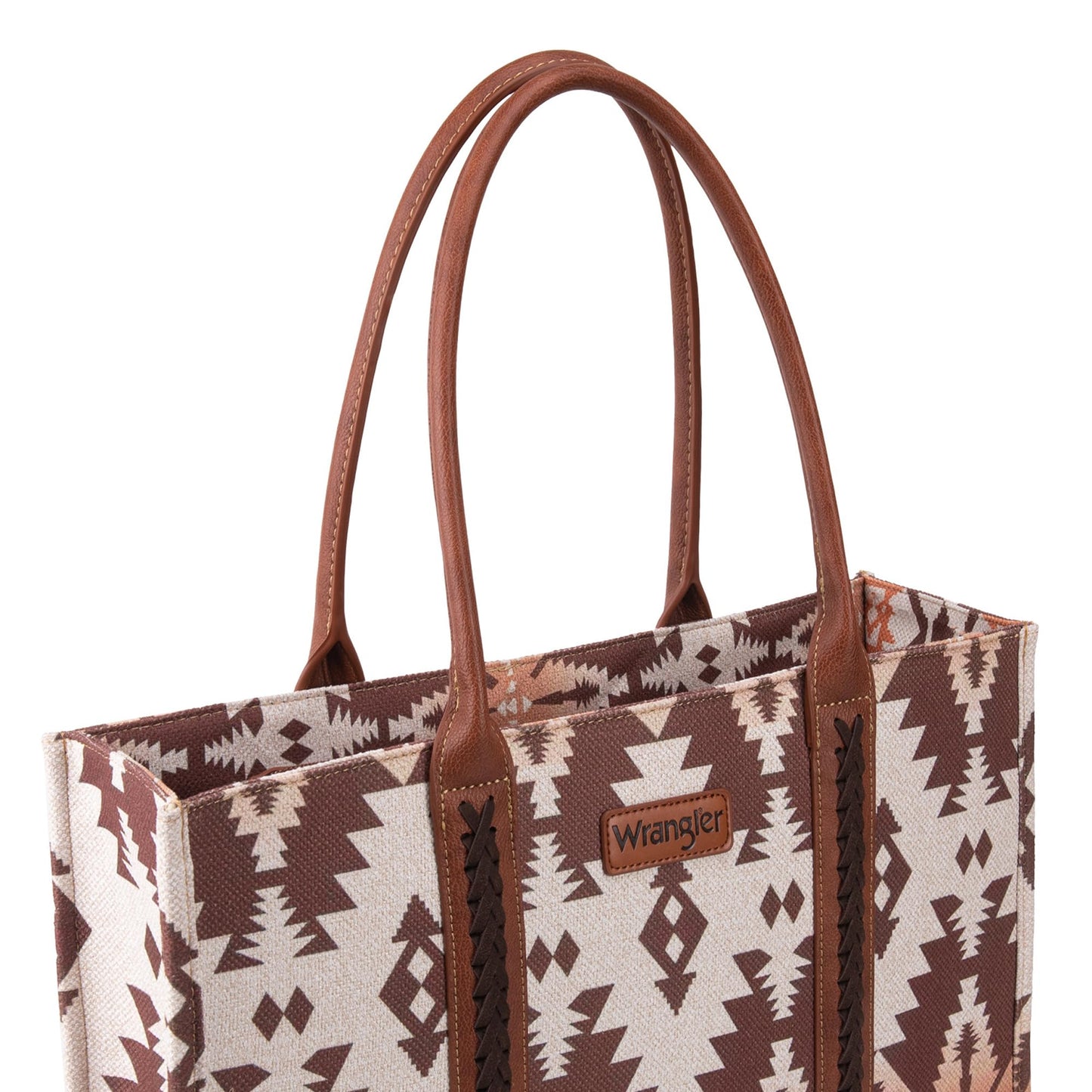 Wrangler Aztec Tote Bag for Women Boho Shoulder Purses and Handbags