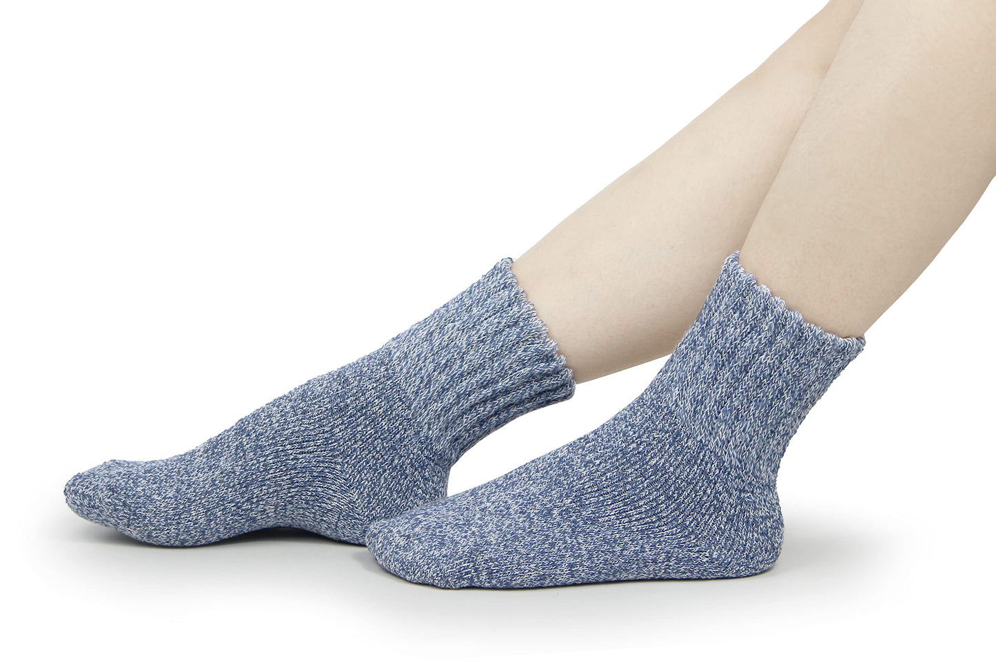 BomKinta Boot Socks for Women Winter Solid Thick Warm Socks Cozy Crew Socks Christmas Gift