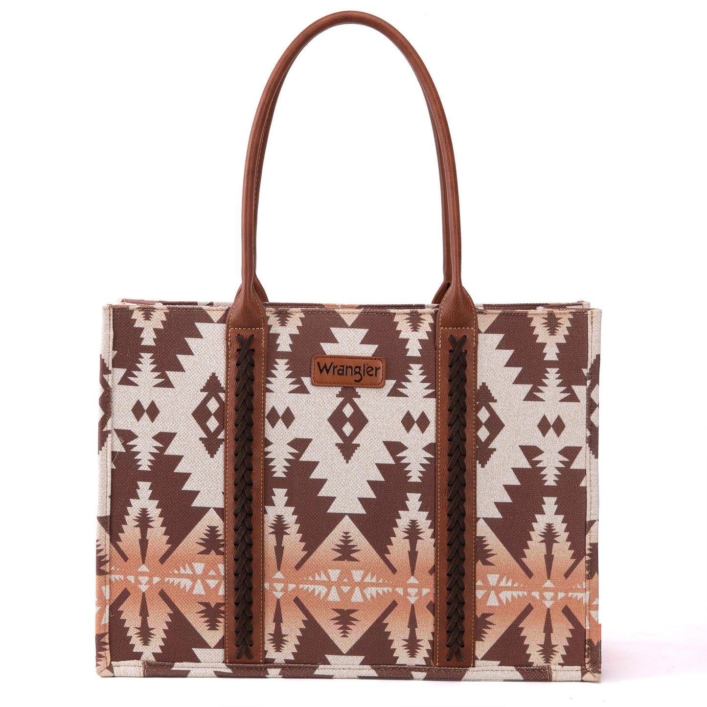 Wrangler Aztec Tote Bag for Women Boho Shoulder Purses and Handbags